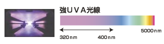 C carbon 強UVA光線